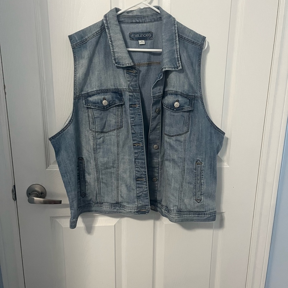 Maurices | Jean Vest | Plus size 3 | EUC
